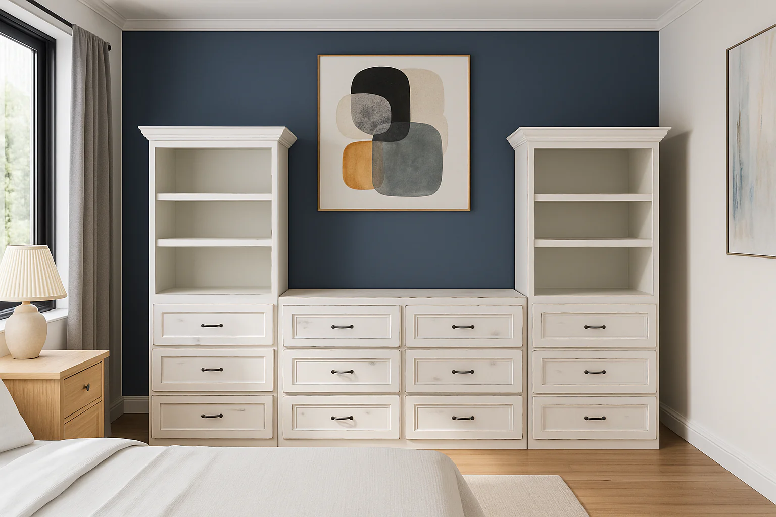 Augusta Bedroom Storage Furniture | Bookcase, Drawers, Dresser & TV Stand | Griffin Furniture USA - Image 3