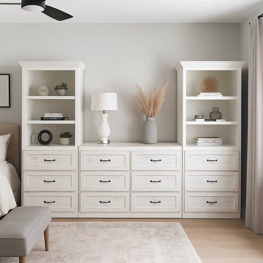 Augusta Bedroom Storage Furniture | Bookcase, Drawers, Dresser & TV Stand | Griffin Furniture USA - Image 4