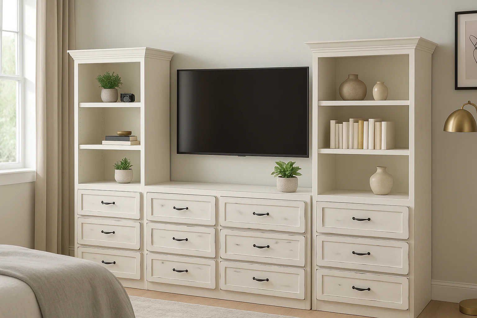 Augusta Bedroom Storage Furniture | Bookcase, Drawers, Dresser & TV Stand | Griffin Furniture USA - Image 6