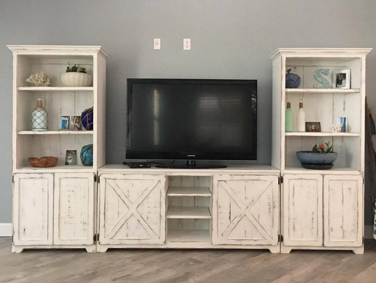 Bradenton Entertainment Center | TV Stand & Media Console | Custom Living Room Furniture with Storage - Image 3