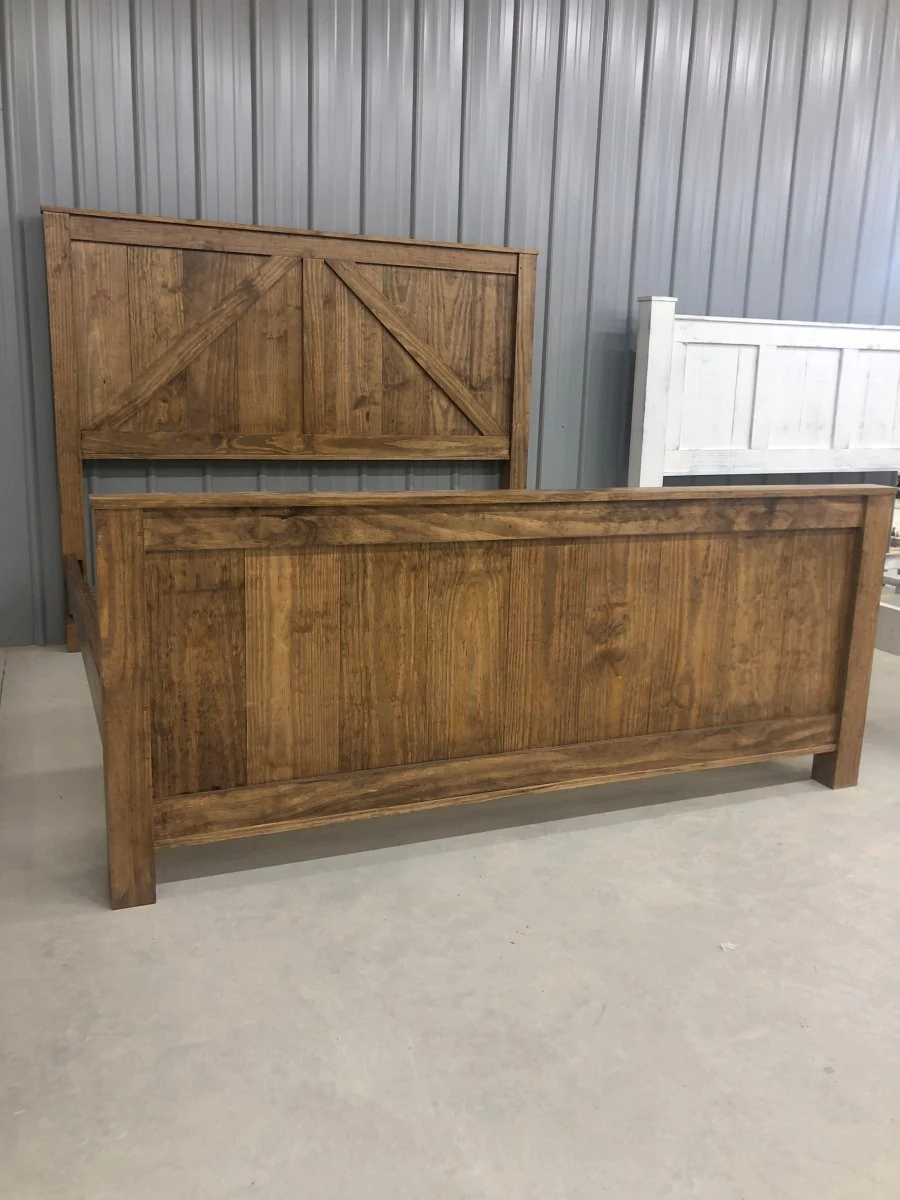 Burlington Solid Wood Bed Frame | Queen & King Sizes | Handmade Platform Bed – Custom Bedroom Furniture - Image 3