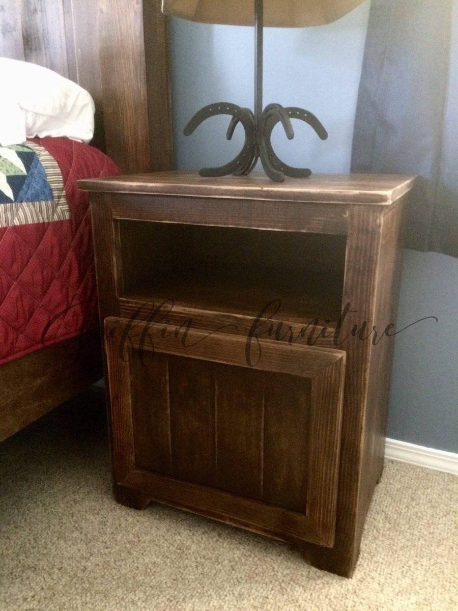 Jesup Nightstand Set – Solid Wood Bedside Tables for Bedroom Storage - Image 3