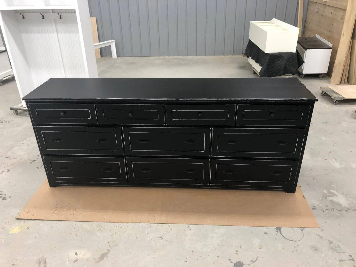 Los Angeles Oversized Solid Wood Dresser – Modern Farmhouse Style with Spacious Storage | Handmade Custom Dresser USA - Image 9