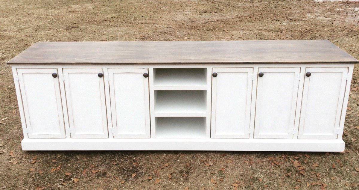 Naples wood Tv stand entertainment center media console - Image 3