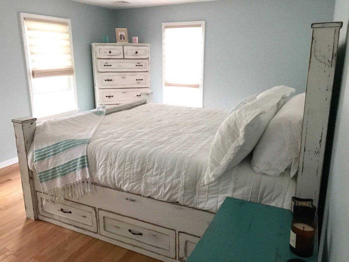 New Jersey Tall Dresser – Handmade Solid Wood Chest of Drawers – Vertical Farmhouse Dresser - Image 3