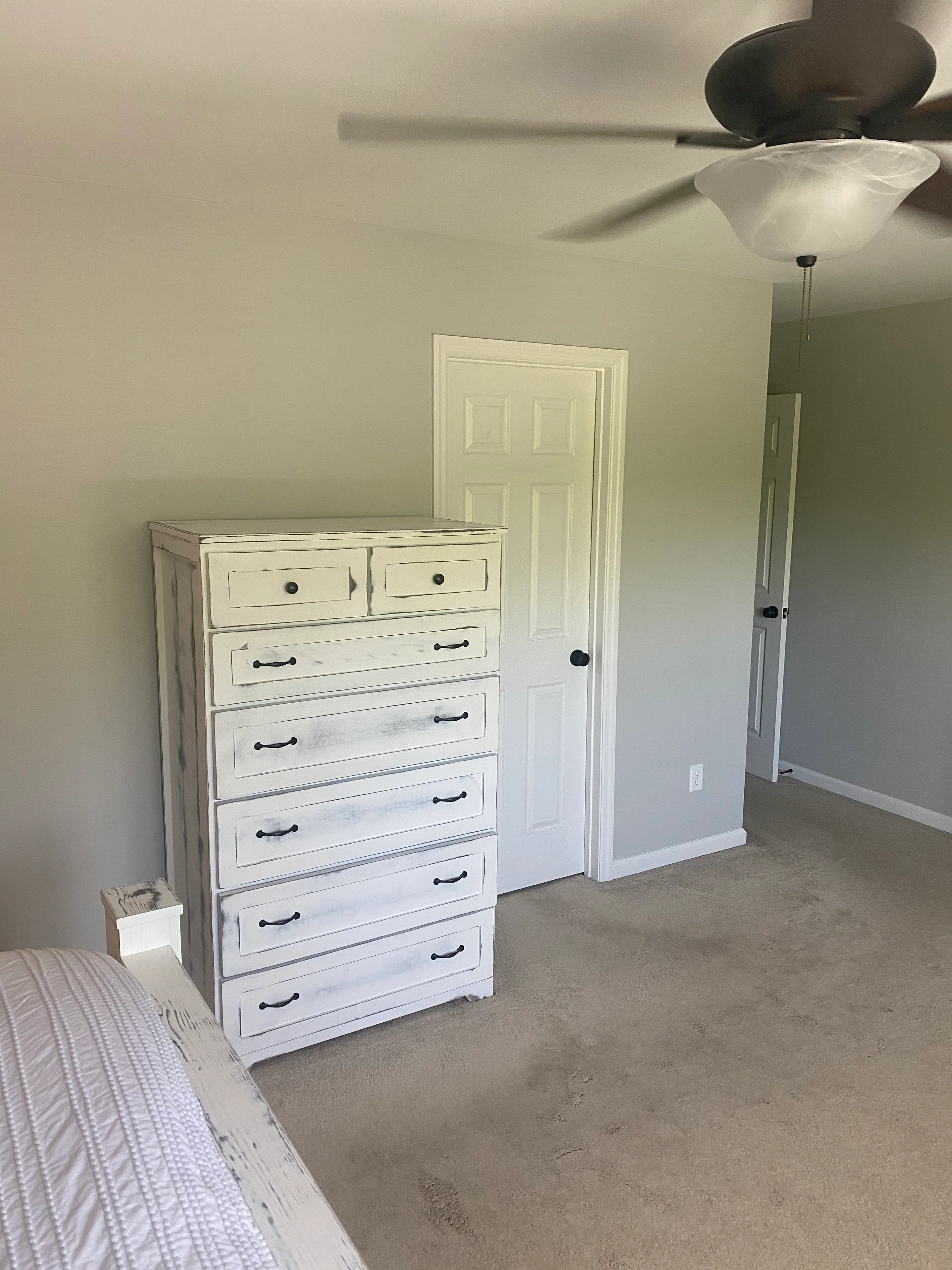 New Jersey Tall Dresser – Handmade Solid Wood Chest of Drawers – Vertical Farmhouse Dresser - Image 6